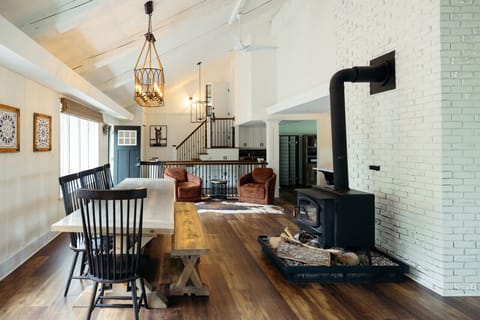 Main floor dining area