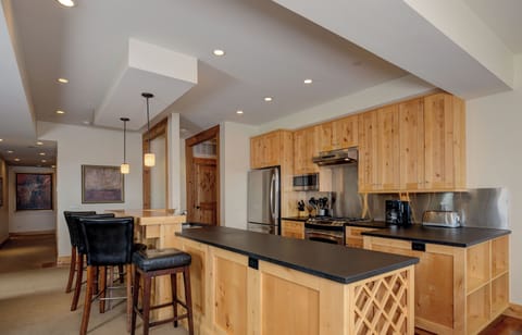 Bar Seating in Kitchen Area