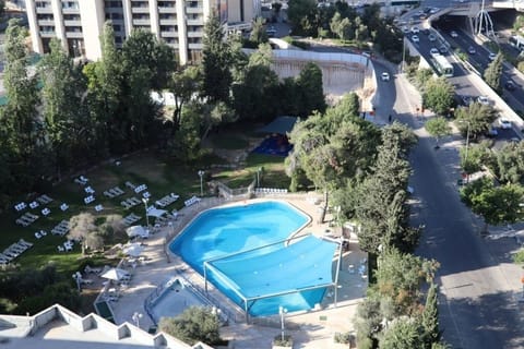 Indoor pool, a heated pool