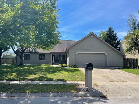 Full fenced backyard on a quiet neighborhood offering sidewalks