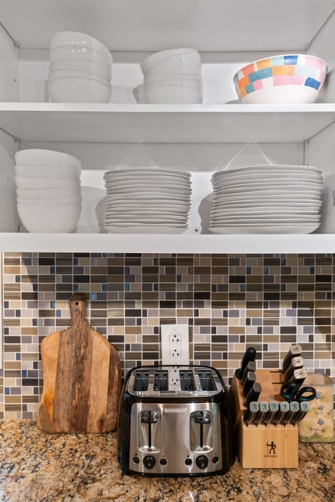 Well stocked kitchen