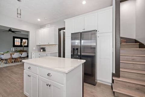 Modern kitchen that blends style and function