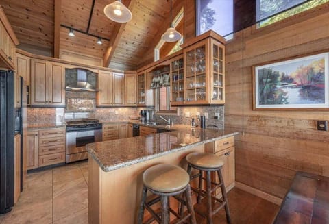 Kitchen with Bar Seating