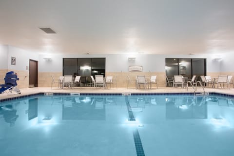 Fancy a swim? Take a dip in the indoor pool.