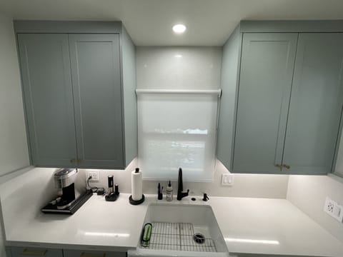  Custom cabinets Koehler faucet, instant hot & filtered water. Miele dishwasher