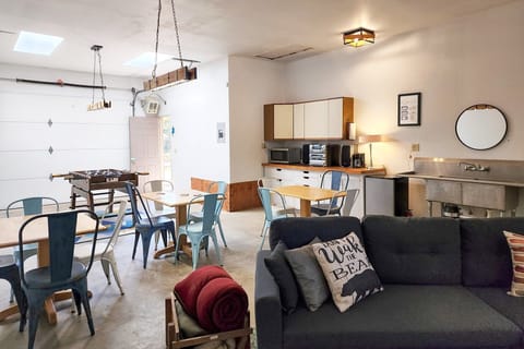 Sleeper sofa for extra guests or for movie night!