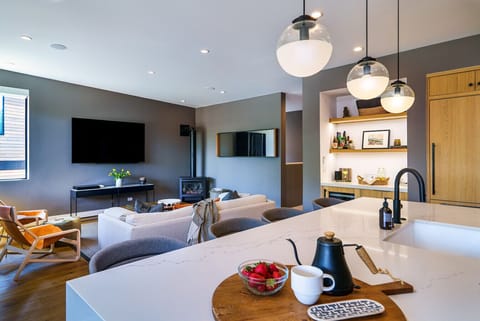 Cozy up in modern mountain luxury