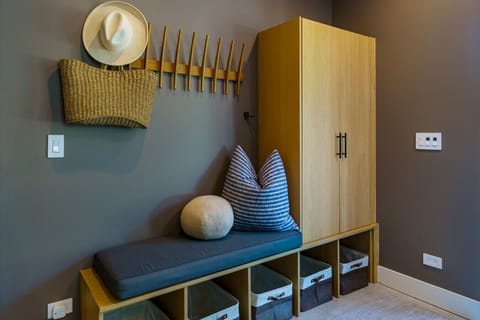 Beautiful mudroom entryway