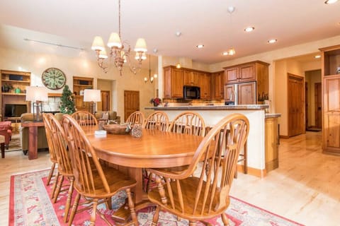 Open concept kitchen and living room