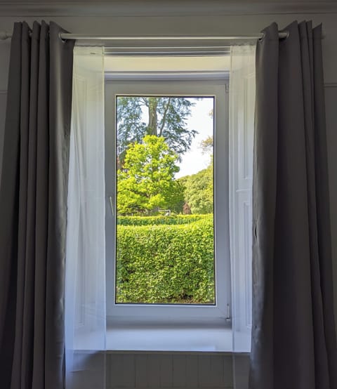 Lovely park views from the main bedroom