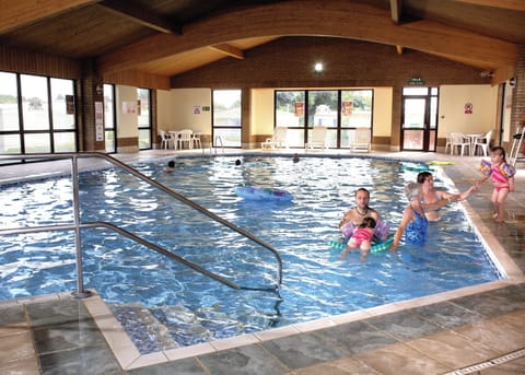 Indoor pool, a heated pool