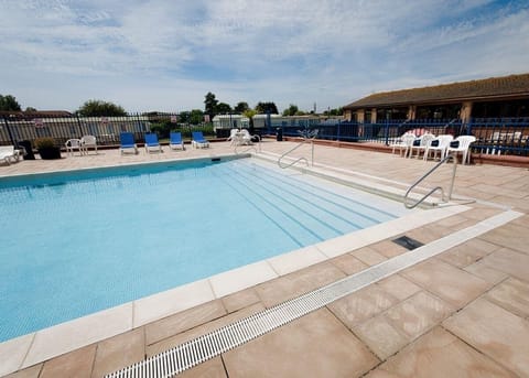 Indoor pool, a heated pool