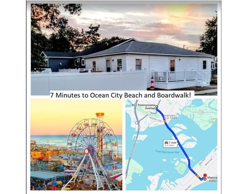 Only 7 minutes to the Echo Municipal Beach and Boardwalk Parking Lot!