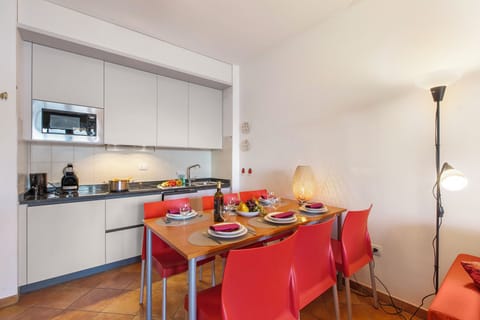 Kitchen and dining area