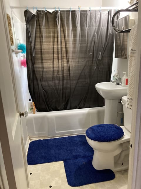 Combined shower/tub