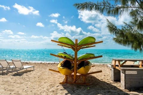 Beach nearby, beach towels