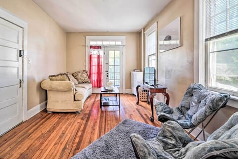 Living Room | Smart TV | Window A/C Units | Patio Access