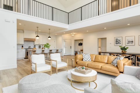 Open-concept design.