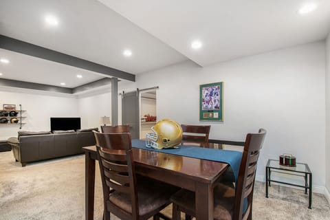 Basement family room