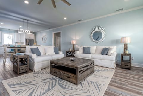 Southern Ties Living Room Dauphin Island Beach House