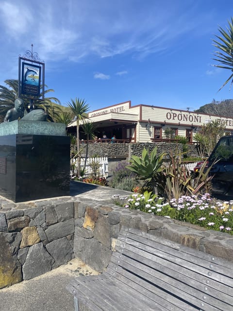 The famous Opononi pub is about ten minutes drive away.