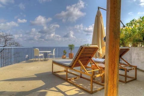 private terrace with amazing ocean view