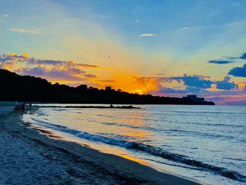 Perkins Beach at sunset