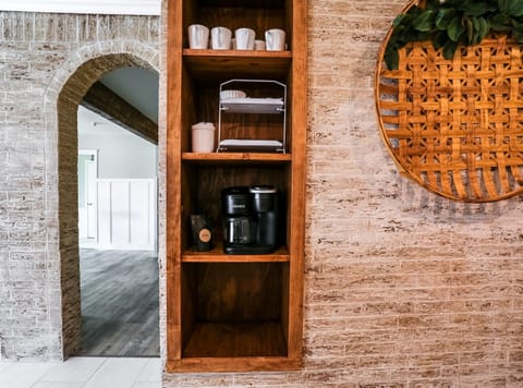 Coffee station with Keurig Duo (k-cup and 12 cup drip)