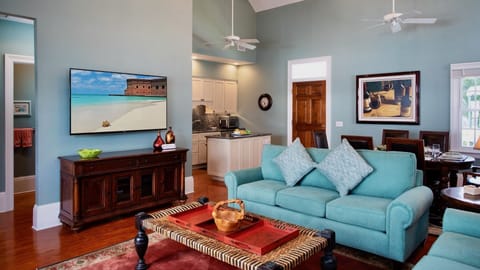 Large flat screen for those lazy days on the couch...