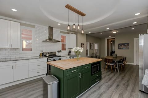 Plenty of seating for a group meal