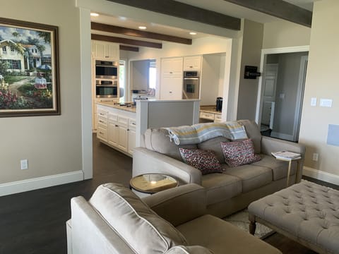Small Family Room off the Kitchen