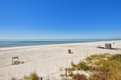 On the beach