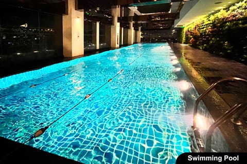 Indoor pool, a heated pool