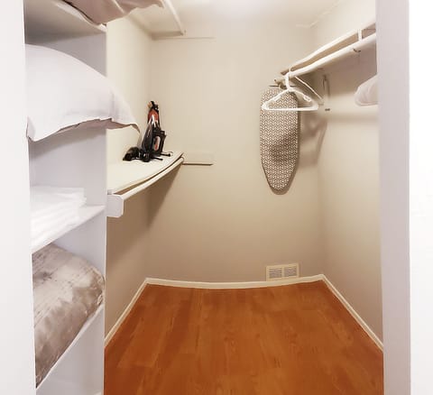 Unit 1 bedroom 2 master walk-in closet