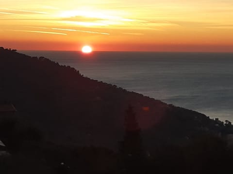 Sunrise view, one minutes walk from the apartment.