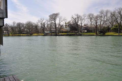 River is currently Not this high as they work on the dam