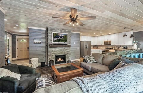 Open concept living area 
