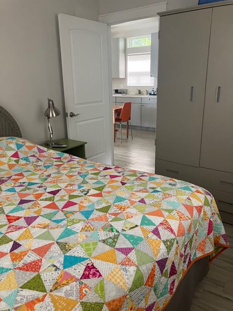 1 bedroom, iron/ironing board, bed sheets