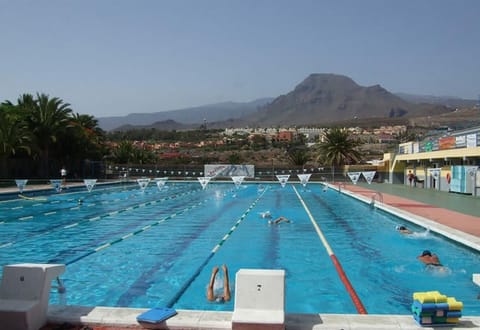 Indoor pool, a heated pool