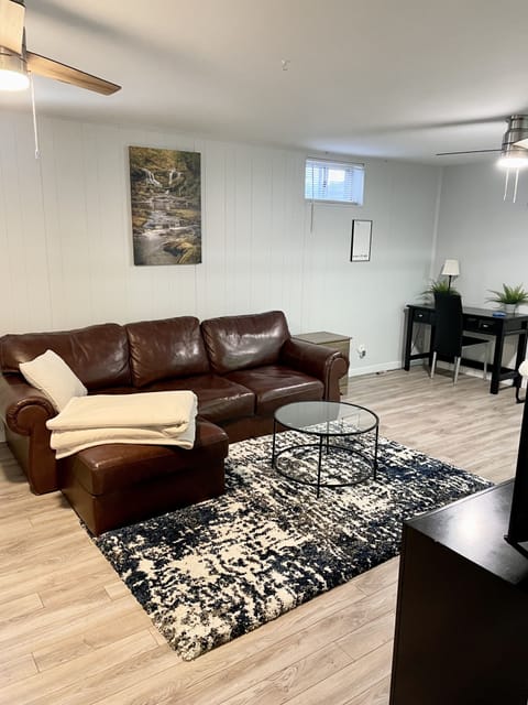 Enjoying a Relaxing time on couch watching your favorite Show
