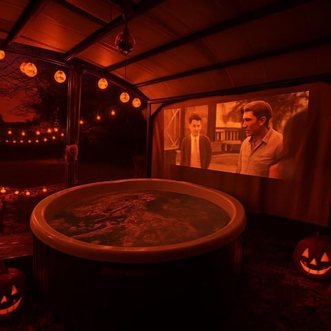 Halloween Hot Tub
