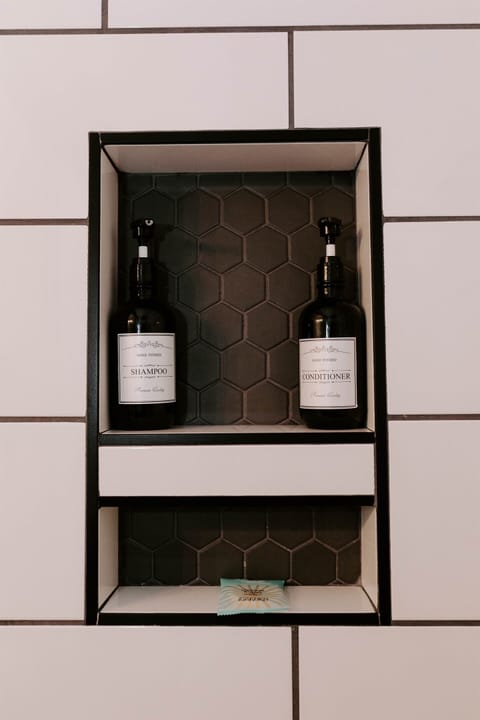 provided shampoo and conditioner