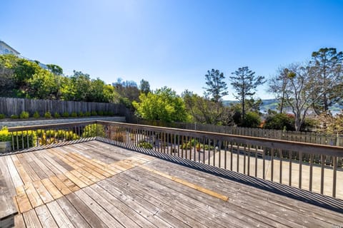 Water view and deck