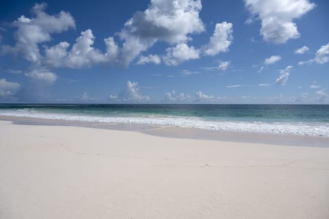 On the beach