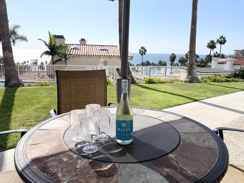 Enjoy the view from the patio.