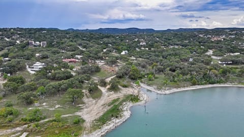 Lake access comes with the rental of the home and is just a short drive down from the house.