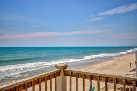 On the beach