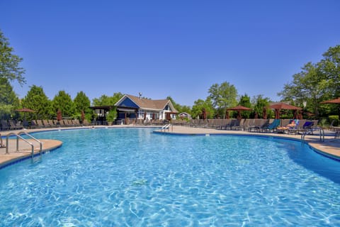 Indoor pool, outdoor pool