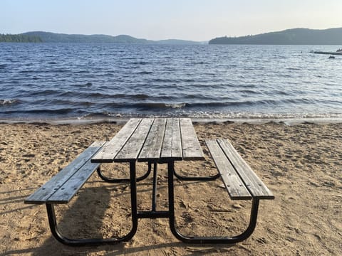 Beach nearby, beach towels