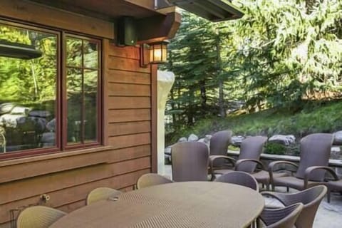 Dining Table on the Back Patio